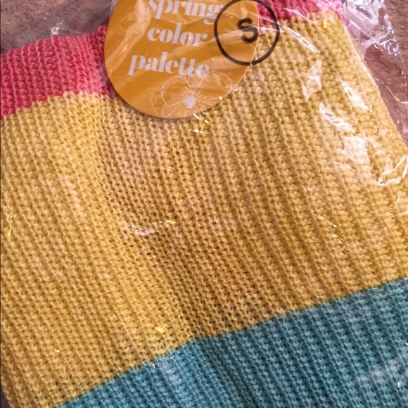 🌈RAINBOW SWEATER SIZES S-M-L NWT🌈 - Picture 6 of 6